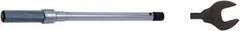 CDI - 1" Drive Interchangeable Head Torque Wrench Assembly - 40 N/m to 200 N/m Torque, 23" OAL, 2 N/m Graduation - Exact Tool & Supply