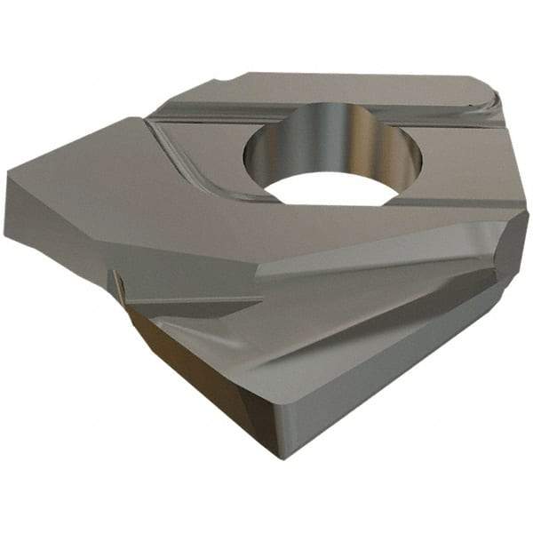 Iscar - HCCD200-R0.5 QF Grade IC908 Carbide Milling Insert - TiAlN Finish, 4.65mm Thick, 0.5mm Corner Radius - Exact Tool & Supply