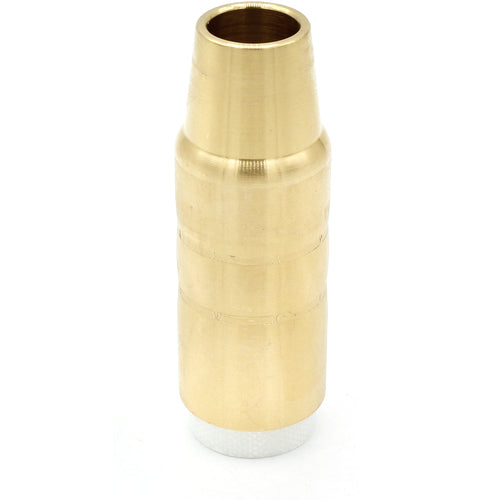 Mig Nozzle Tapered 9/16″ Brass PK 2 - Exact Tool & Supply