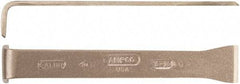 Ampco - Stiff Aluminum Bronze Alloy 2-Edge Scraper - 7/8" Blade Width x 7/8" Blade Length - Exact Tool & Supply