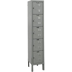 Hallowell - 5 Door, 5 Tier, Premium Box Lockers - Exact Tool & Supply