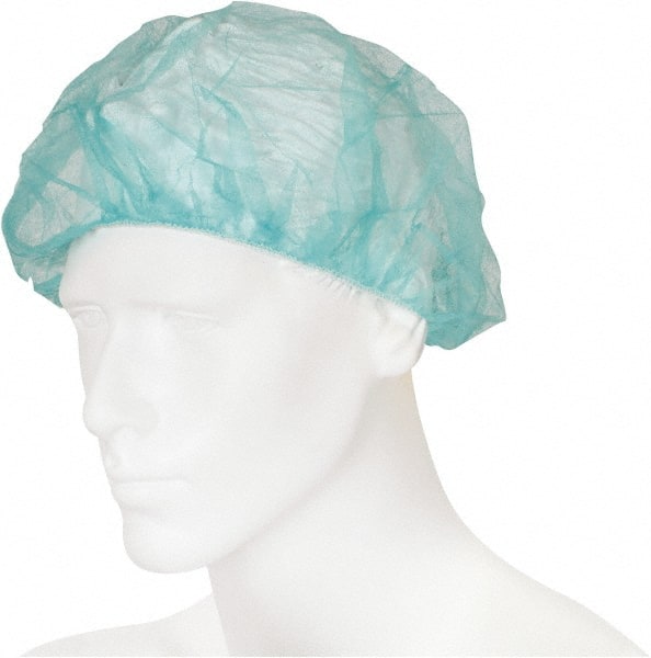 PRO-SAFE - Pack of 100 Size 21, Bouffant Caps - Exact Tool & Supply
