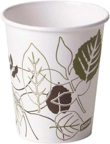 Dixie - Pathways Paper Hot Cups, 10 oz, 1000/Carton - Multicolor - Exact Tool & Supply