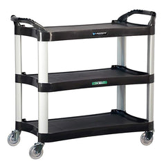 Lakeside - Carts; Type: Utility Cart ; Load Capacity (Lb.): 500.000 ; Number of Slots: 0 ; Number of Shelves: 3 ; Width (Inch): 20 ; Length (Inch): 42 - Exact Tool & Supply
