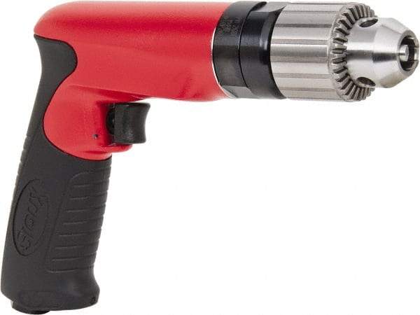 Sioux Tools - 1/2" Keyed Chuck - Pistol Grip Handle, 2,600 RPM, 14.16 LPS, 30 CFM, 1 hp - Exact Tool & Supply
