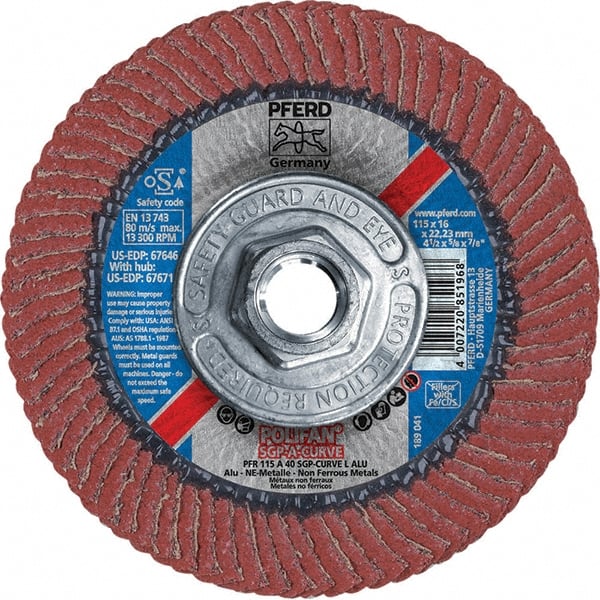 PFERD - Flap Disc - Exact Tool & Supply