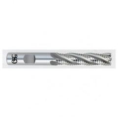 1-1/4 x 1-1/4 x 3 x 5-1/2 6 Fl HSS-CO Roughing Non-Center Cutting End Mill -  Bright - Exact Tool & Supply