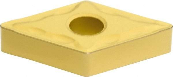 Sumitomo - DNMG433 EMU Grade AC810P Carbide Turning Insert - Al2O3 Finish, 55° Diamond, 1/2" Inscr Circle, 3/16" Thick, 3/64" Corner Radius - Exact Tool & Supply