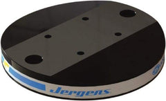 Jergens - 250mm Long x 250mm Wide x 35mm High Steel Fixture Plate - 35mm Plate Thickness - Exact Tool & Supply