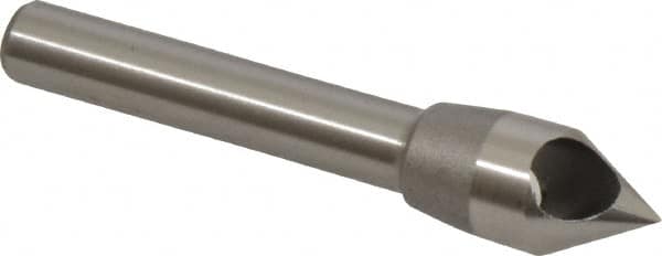 Keo - 3/8" Head Diam, 1/4" Shank Diam, 0 Flute 60° Cobalt Countersink - Exact Tool & Supply