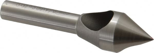 Keo - 3/4" Head Diam, 3/8" Shank Diam, 0 Flute 60° Cobalt Countersink - Exact Tool & Supply