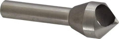 Keo - 3/4" Head Diam, 3/8" Shank Diam, 0 Flute 90° Cobalt Countersink - Bright Finish, 2-3/8" OAL, Single End, Straight Shank, Right Hand Cut - Exact Tool & Supply