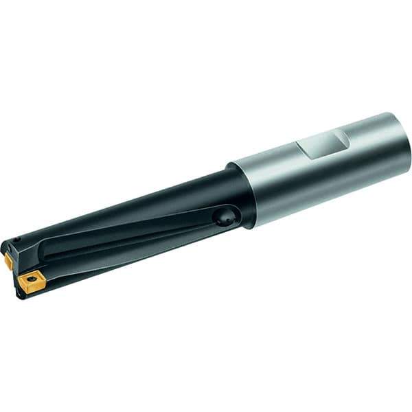 Walter - 40mm Max Drill Depth, 3xD, 13.5mm Diam, Indexable Insert Drill - 1 Insert, Straight Shank - Exact Tool & Supply