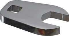 Proto - 23mm 1/2" Drive Full Polish Chrome Open End Crowfoot Wrench - 2.8" OAL - Exact Tool & Supply