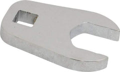 Proto - 25mm 1/2" Drive Full Polish Chrome Open End Crowfoot Wrench - 2.9" OAL - Exact Tool & Supply
