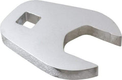 Proto - 29mm 1/2" Drive Full Polish Chrome Open End Crowfoot Wrench - 3.1" OAL - Exact Tool & Supply
