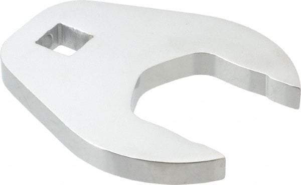 Proto - 38mm 1/2" Drive Full Polish Chrome Open End Crowfoot Wrench - 3.4" OAL - Exact Tool & Supply