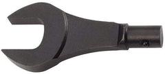Proto - 21mm Open End Torque Wrench Interchangeable Head - 2,160 In/Lb Max Torque, Use with Proto Torque Wrenches - Exact Tool & Supply