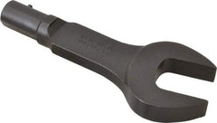 Proto - 1-1/8" Open End Torque Wrench Interchangeable Head - 3,600 In/Lb Max Torque, Use with Proto Torque Wrenches - Exact Tool & Supply