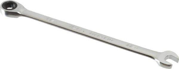 Blackhawk by Proto - 11/32" 12 Point Combination Wrench - 15° Head Angle, 6-7/8" OAL, Steel, Chrome Finish - Exact Tool & Supply