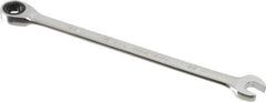 Blackhawk by Proto - 11/32" 12 Point Combination Wrench - 15° Head Angle, 6-7/8" OAL, Steel, Chrome Finish - Exact Tool & Supply