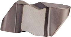 Kennametal - 3062NR K Grade KCU10, 3.18mm Cutting Width Carbide Grooving Insert - 3.81mm Max Depth of Cut, Right Hand, 1.59mm Corner Radius, AlTiN Finish - Exact Tool & Supply