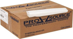 PRO-SOURCE - 1.5 mil Thick, Heavy-Duty Trash Bags - 40" Wide x 46" High, Clear - Exact Tool & Supply