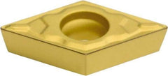 Sumitomo - DCMT32.50.5 ELU Grade AC820P Carbide Turning Insert - Al2O3 Finish, 55° Diamond, 3/8" Inscr Circle, 5/32" Thick, 0.0078" Corner Radius - Exact Tool & Supply
