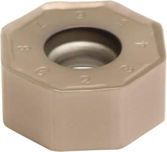 Sumitomo - ONMT05T6 G Grade ACK200 Carbide Milling Insert - Al2O3 Finish, 0.2362" Thick - Exact Tool & Supply