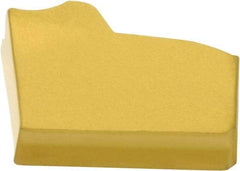 Sumitomo - WCF2T AC830P Grade, 0.0787" Cutting Width, Carbide Cutoff Insert - 8° Right Hand Lead Angle, 0.0078" Cnr Rad, Al2O3 Coated, Single End - Exact Tool & Supply