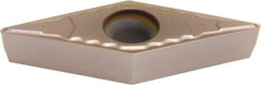Sumitomo - VBMT221 ELU Grade T3000Z Cermet Turning Insert - TiN/AlN Finish, 35° Diamond, 1/4" Inscr Circle, 1/8" Thick, 1/64" Corner Radius - Exact Tool & Supply