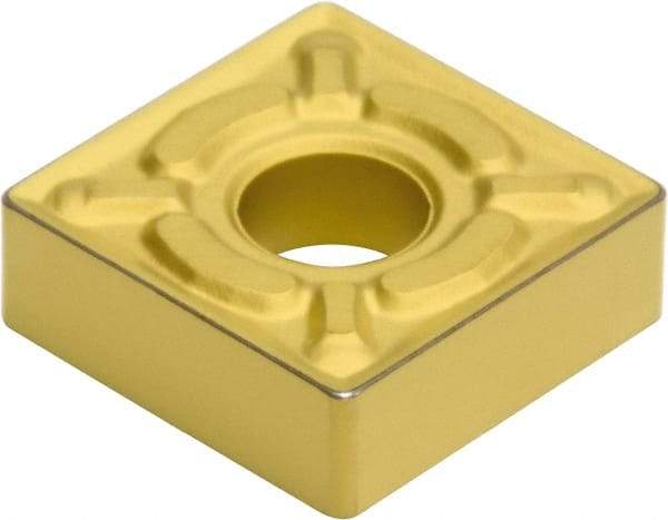 Sumitomo - SNMG433 EGU Grade AC700G Carbide Turning Insert - TiC Finish, 90° Square, 1/2" Inscr Circle, 3/16" Thick, 3/64" Corner Radius - Exact Tool & Supply