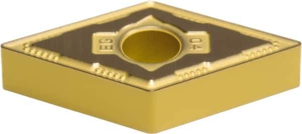 Sumitomo - DNMG433 EEG Grade AC630M Carbide Turning Insert - Al2O3 Finish, 55° Diamond, 1/2" Inscr Circle, 3/16" Thick, 3/64" Corner Radius - Exact Tool & Supply