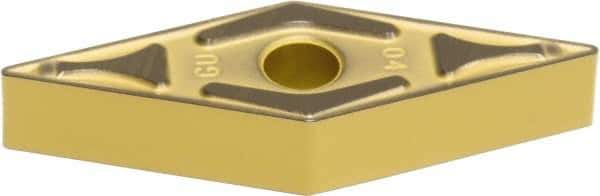 Sumitomo - VNMG333 EGU Grade AC820P Carbide Turning Insert - Al2O3 Finish, 35° Diamond, 3/8" Inscr Circle, 3/16" Thick, 3/64" Corner Radius - Exact Tool & Supply