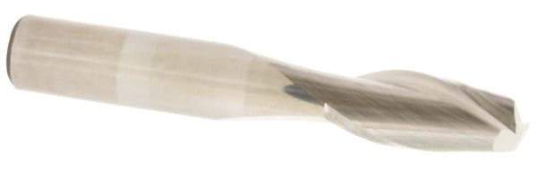 Sumitomo - 6mm, 12mm LOC, 6mm Shank Diam, 51mm OAL, 2 Flute, Solid Carbide Square End Mill - Single End, Uncoated, Spiral Flute, 30° Helix, Centercutting, Right Hand Cut, Right Hand Flute - Exact Tool & Supply