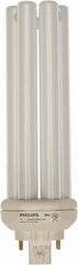 Philips - 42 Watt Fluorescent Commercial/Industrial 2 Pin Lamp - 2,700°K Color Temp, 3,200 Lumens, PLT, 20,000 hr Avg Life - Exact Tool & Supply