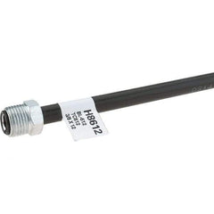 Value Collection - 3/8" OD x 12" Long, Automotive Brake Line - Steel/Copper - Exact Tool & Supply