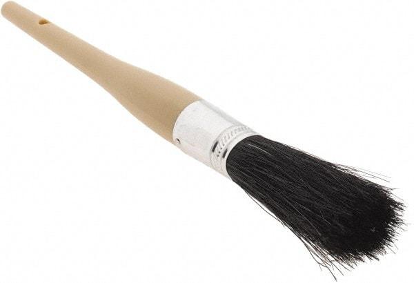 Weiler - 1" Oval Sash Brush - 2" Bristle Length - Exact Tool & Supply