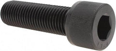 Value Collection - M30x3.50 Metric Coarse Hex Socket Drive, Socket Cap Screw - Grade 12.9 Alloy Steel, Black Oxide Finish, Fully Threaded, 100mm Length Under Head - Exact Tool & Supply