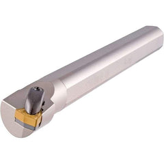 Iscar - 2.33" Min Bore Diam, 16" OAL, 2" Shank Diam, S-DWLN Indexable Boring Bar - 2.55" Max Bore Depth, WN.. 43.. Insert, Clamp Holding Method - Exact Tool & Supply