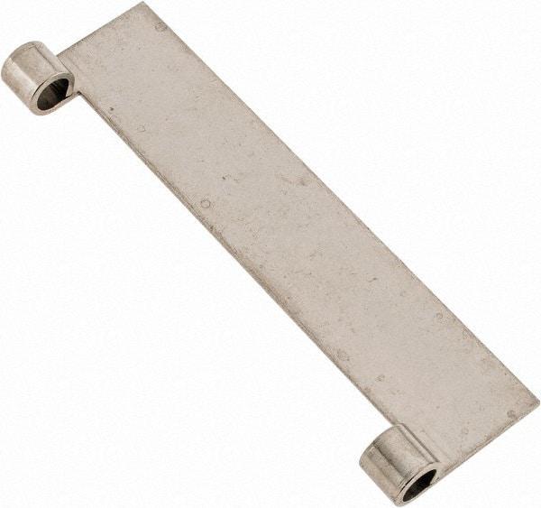 Value Collection - 4" Long x 1" Wide x 0.05" Thick, Keeper Hinge - Stainless Steel - Exact Tool & Supply
