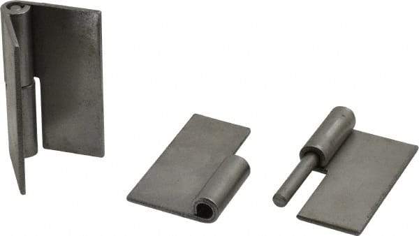 Value Collection - 2" Wide x 0.075" Thick, Slip Joint Hinge - Steel, Plain Finish - Exact Tool & Supply