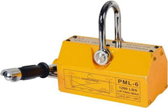 Vestil - 1,200 Lb Load Capacity, Magnetic Lifter - 8-1/2" High x 11" Wide - Exact Tool & Supply