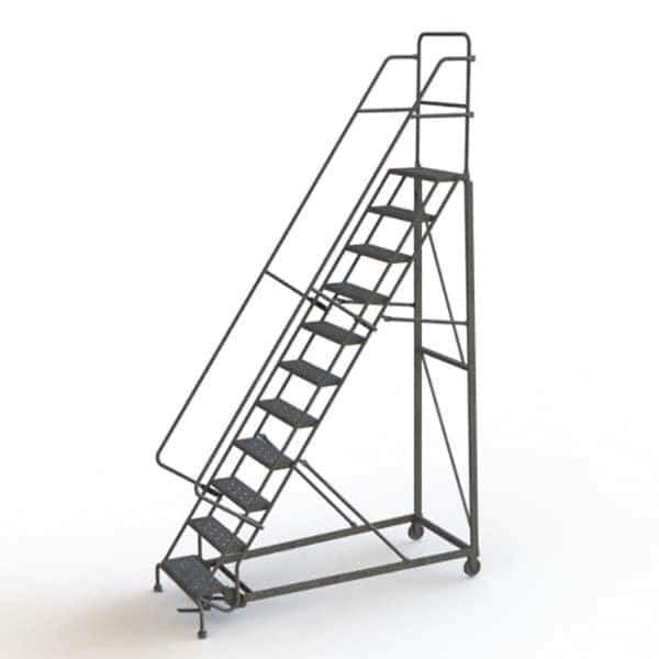 TRI-ARC - Rolling & Wall Mounted Ladders & Platforms Type: Rolling Warehouse Ladder Style: Rolling Safety Ladder - Exact Tool & Supply