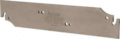 Iscar - 1.26" Blade Height, 0.098" Blade Width, 5-29/32" OAL, Neutral Cut, Single End Indexable Cut-Off Blade - TGFH Blade, Tang-Grip Series - Exact Tool & Supply