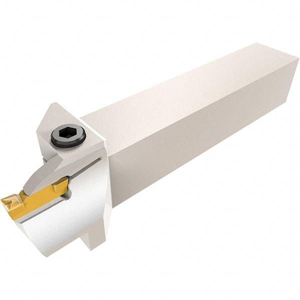 Iscar - HFH, External, Left Hand, 1.26" Max Depth of Cut, 0.197" Max Groove Width, Indexable Grooving Tool Holder - H.PL 50.. Insert Compatibility, 1" Shank Height, 1" Shank Width, 6" OAL - Exact Tool & Supply