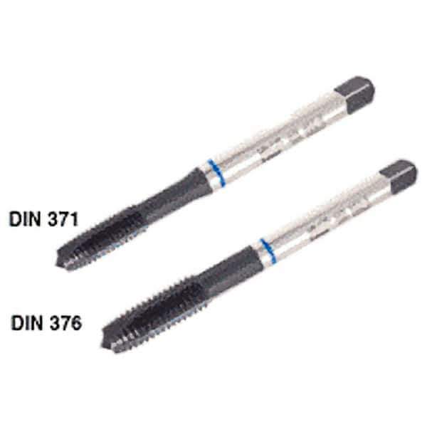 Iscar - M18x2.50 Metric Coarse 6HX 4 Flute High Speed Steel Straight Flute Machine Tap - Plug, Right Hand Thread, 125mm OAL, 30mm Thread Length, Oversize - Exact Tool & Supply