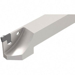Iscar - External Thread, 0.689" Max Depth of Cut, 2.8mm Min Groove Width, 150mm OAL, Right Hand Indexable Grooving Cutoff Toolholder - 16mm Shank Height x 16mm Shank Width, TAG Insert Style, TGT Toolholder Style, Series Tang-Grip - Exact Tool & Supply