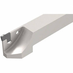 Iscar - External Thread, 1-1/16" Max Depth of Cut, 2.8mm Min Groove Width, 120.5mm OAL, Right Hand Indexable Grooving Cutoff Toolholder - 20mm Shank Height x 20mm Shank Width, TAG Insert Style, TGT Toolholder Style, Series Tang-Grip - Exact Tool & Supply