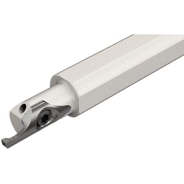 Iscar - MIFHR, Internal, Right Hand, 17.2mm Max Depth of Cut, Indexable Grooving Tool Holder - MIFR Insert Compatibility, 12mm Shank Width, 90mm OAL, Through Coolant - Exact Tool & Supply